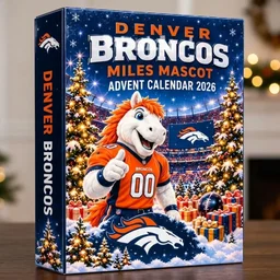 Denver Broncos Miles Mascot 2026 Advent Calendar