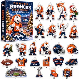 Denver Broncos Miles Mascot 2026 Advent Calendar