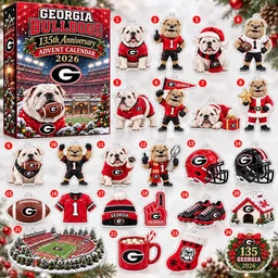 Georgia Bulldogs 135th Anniversary 2026 Advent Calendar
