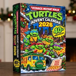 Teenage Mutant Ninja Turtles 40th Anniversary 2026 Advent Calendar