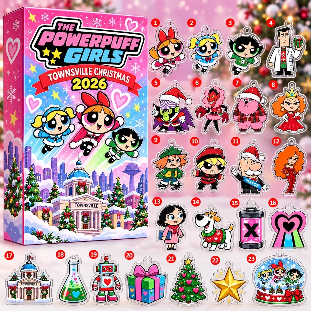 The Powerpuff Girls Christmas 2026 Advent Calendar