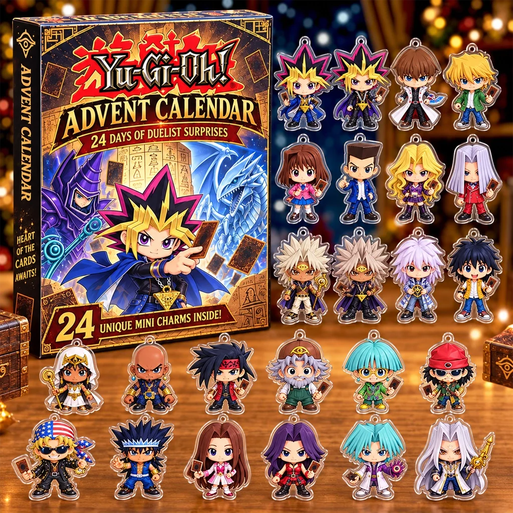 Yu-Gi-Oh Chibi Character 2026 Advent Calendar for Yu-Gi-Oh Fans