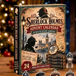 Sherlock Holmes Detective Mystery 2026 Advent Calendar for Sherlock Holmes Fans