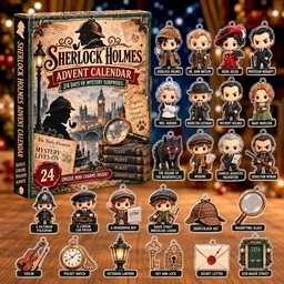 Sherlock Holmes Detective Mystery 2026 Advent Calendar for Sherlock Holmes Fans