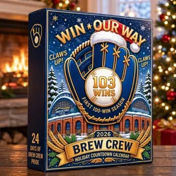 Milwaukee Brewers 103 Wins Brew Crew 2026 Advent Calendar