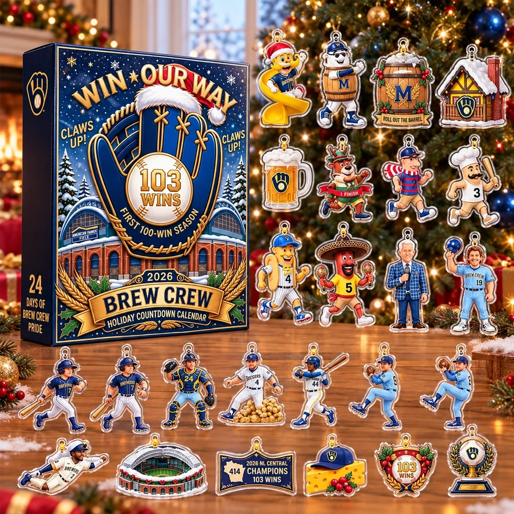 Milwaukee Brewers 103 Wins Brew Crew 2026 Advent Calendar