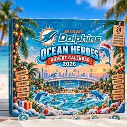 Miami Dolphins Ocean Heroes 2026 Advent Calendar