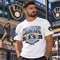 Milwaukee Brewers World Series Champions 2026 Graphic Shirt