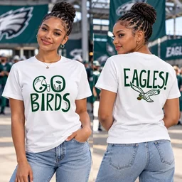 Philadelphia Eagles Go Birds 2026 Shirt For Football Fans