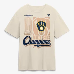 Milwaukee Brewers Cream 2026 World Series Champions Parade Graphic Shirt For Baseball Fans