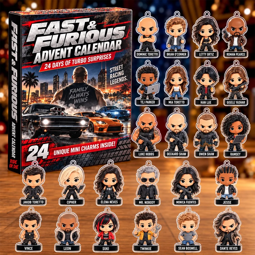 Fast & Furious 2026 Advent Calendar for Fast & Furious Fans