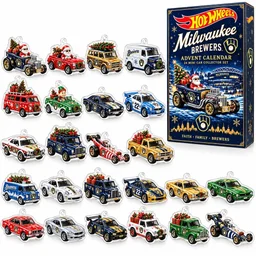 Milwaukee Brewers x Hot Wheels Christmas 2026 Advent Calendar