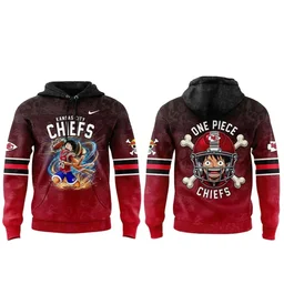Kansas City Chiefs x One Piece 2026 Graphic Hoodie For Football Fans