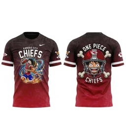 Kansas City Chiefs x One Piece 2026 Graphic Shirt For Football Fans