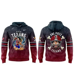 Houston Texans x One Piece 2026 Graphic Hoodie for Football and One Piece Fans