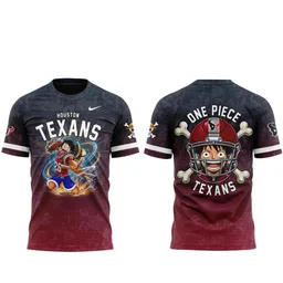 Houston Texans x One Piece 2026 Graphic Shirt for Football and One Piece Fans