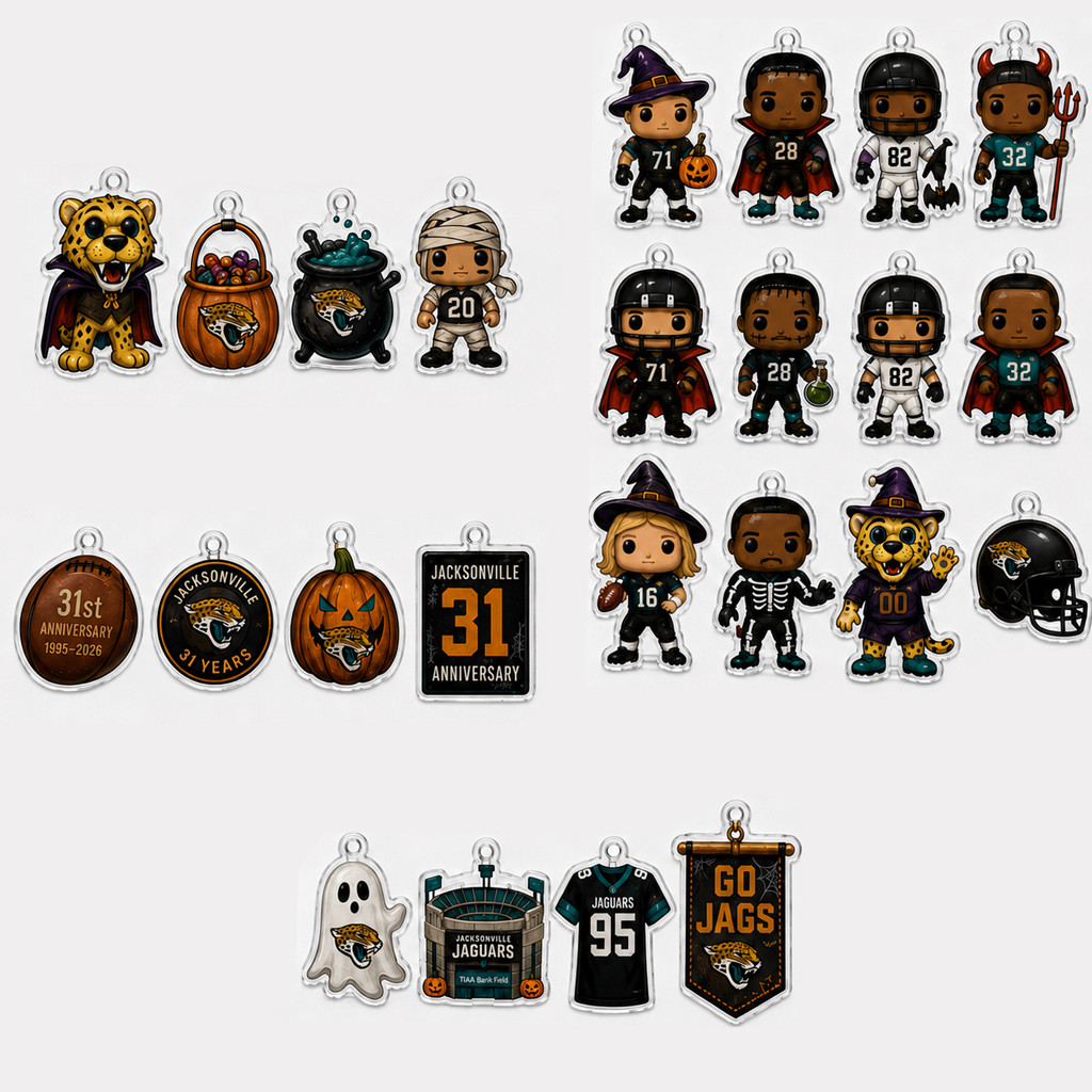 Jacksonville Jaguars 31th Anniversary Halloween Advent Calendar 2026 for Football Fans