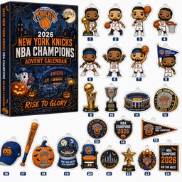 New York Knicks National Basketball Association Champions 2026 Halloween Advent Calendar for Basketball Fans