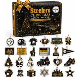 Pittsburgh Steelers Christmas Advent Calendar 2026 for Football Fans