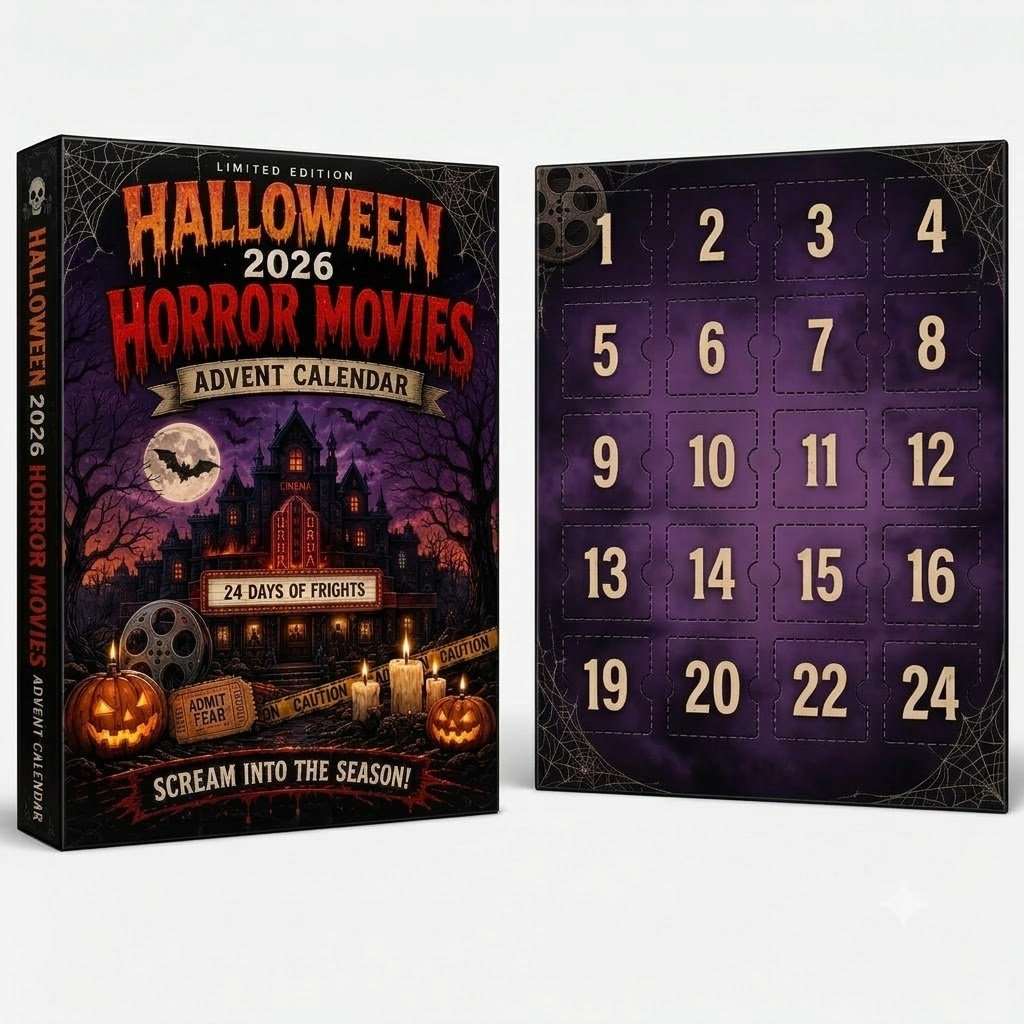 Horror Movies Halloween Advent Calendar 2026 for Horror Fans