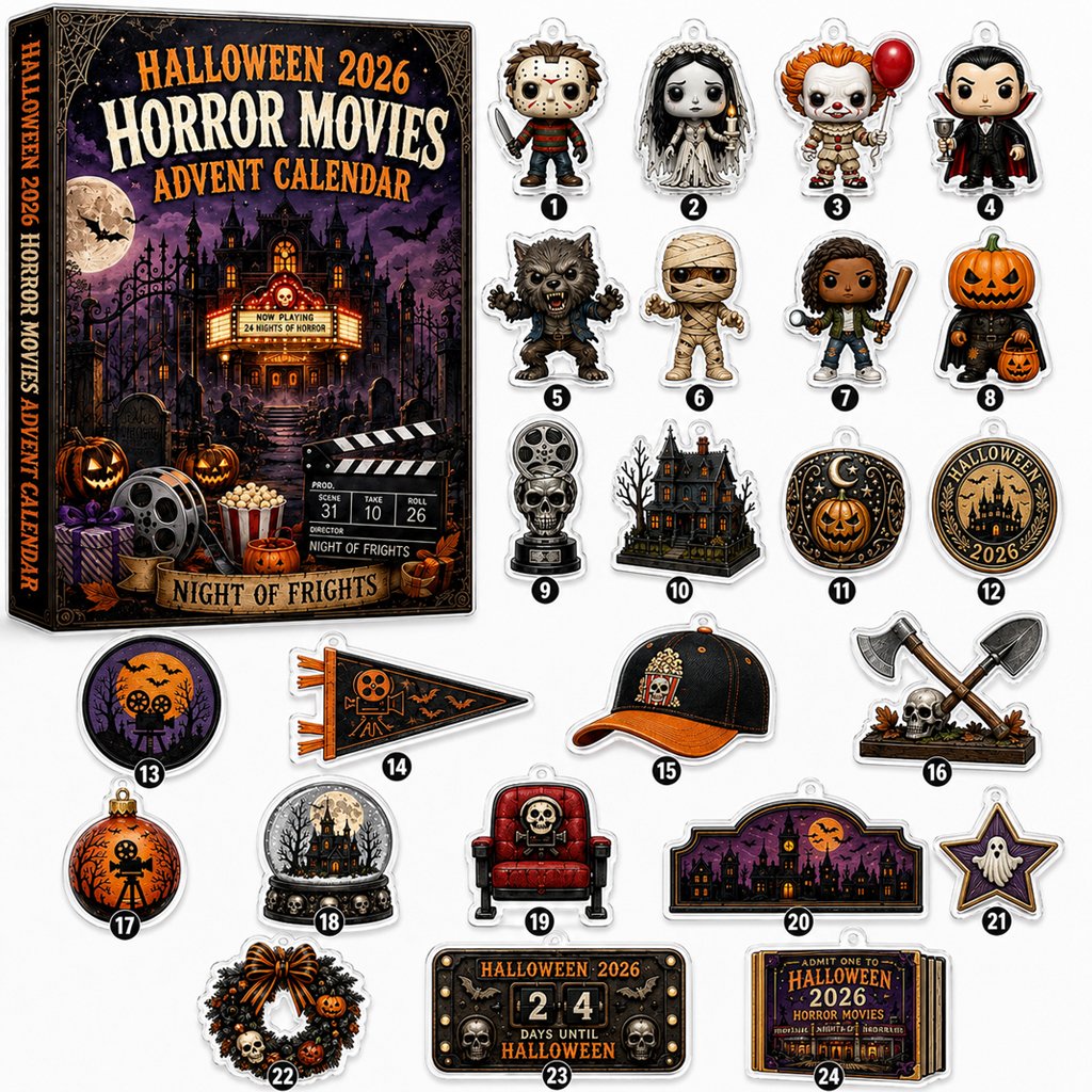 Bigfoot Halloween 2026 Advent Calendar for Halloween Fans