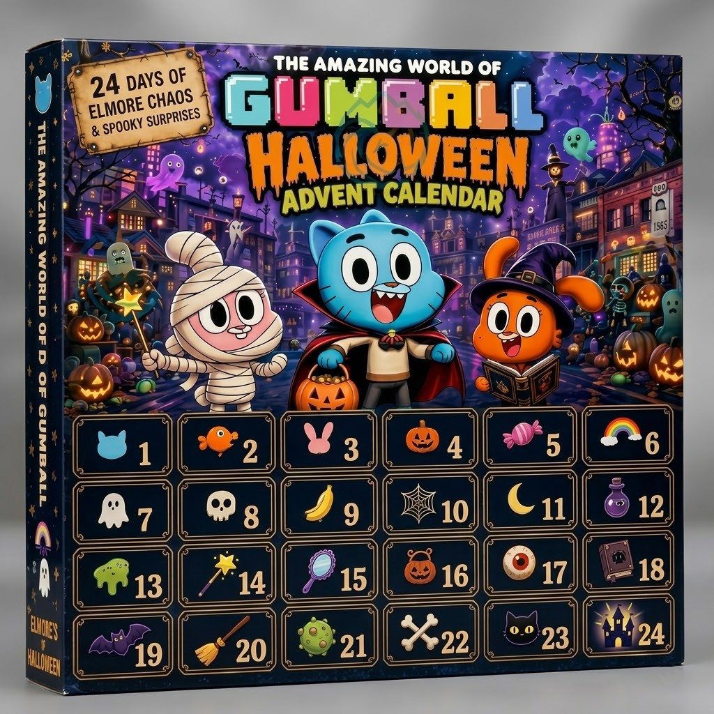 The Amazing World Of Gumball Halloween 2026 Advent Calendar