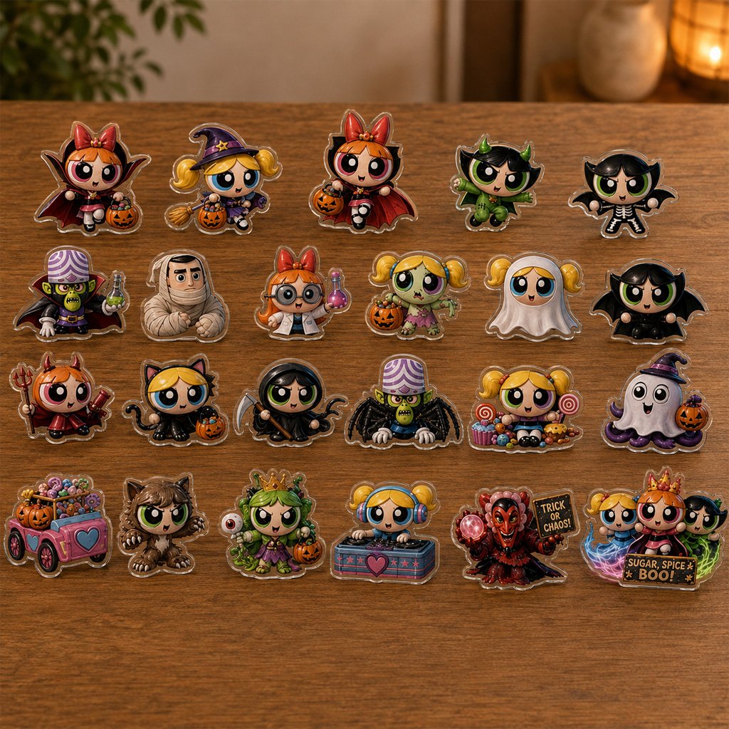 The Powerpuff Girls Halloween 24 Days Countdown Advent Calendar