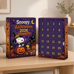Snoopy Halloween 2026 Advent Calendar Peanuts 24 Days Countdown for Halloween Fans