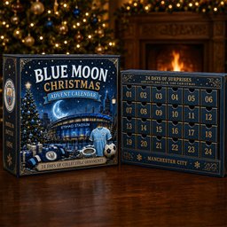 Manchester City Blue Moon Christmas Advent Calendar 2026 for Soccer Fans