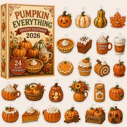 Pumpkin Everything Advent Calendar 2026 for Fall and Pumpkin Lovers