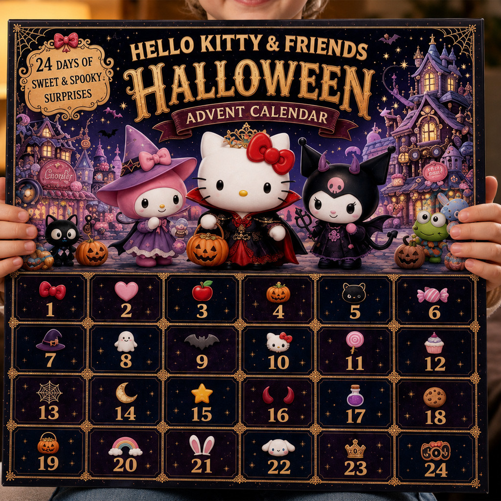 Hello Kitty And Friends Halloween Advent Calendar 2026 for Hello Kitty Fans
