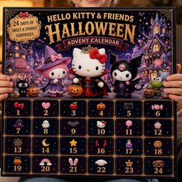 Hello Kitty And Friends Halloween Advent Calendar 2026 for Hello Kitty Fans