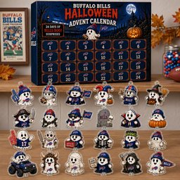 Buffalo Bills Halloween Advent Calendar 2026 for Football Fans