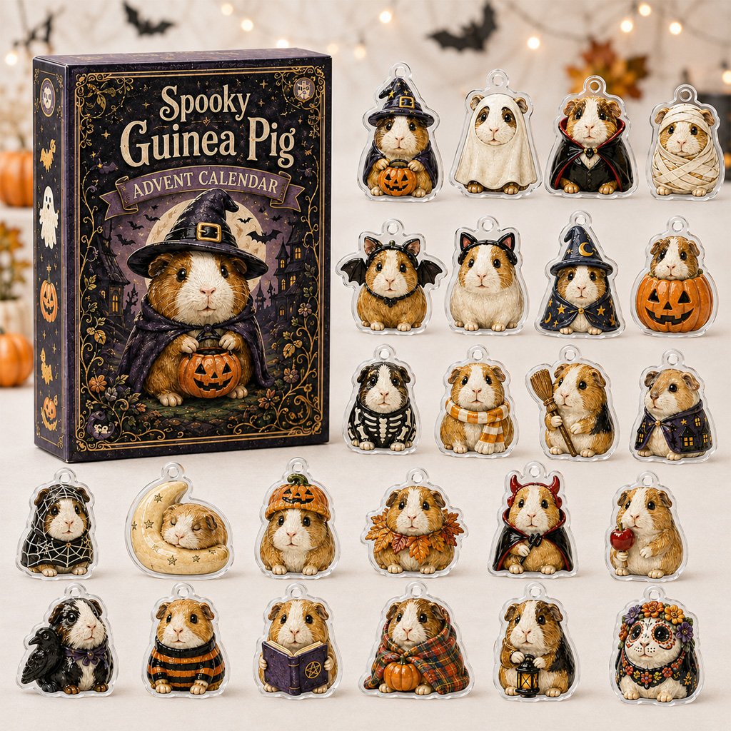 Spooky Guinea Pig Halloween 2026 Advent Calendar