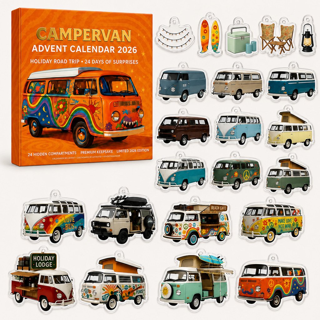 24 Days of Campervan Advent Calendar 2026 for Campervan and Travel Lovers