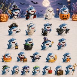 Shark Halloween 2026 Advent Calendar