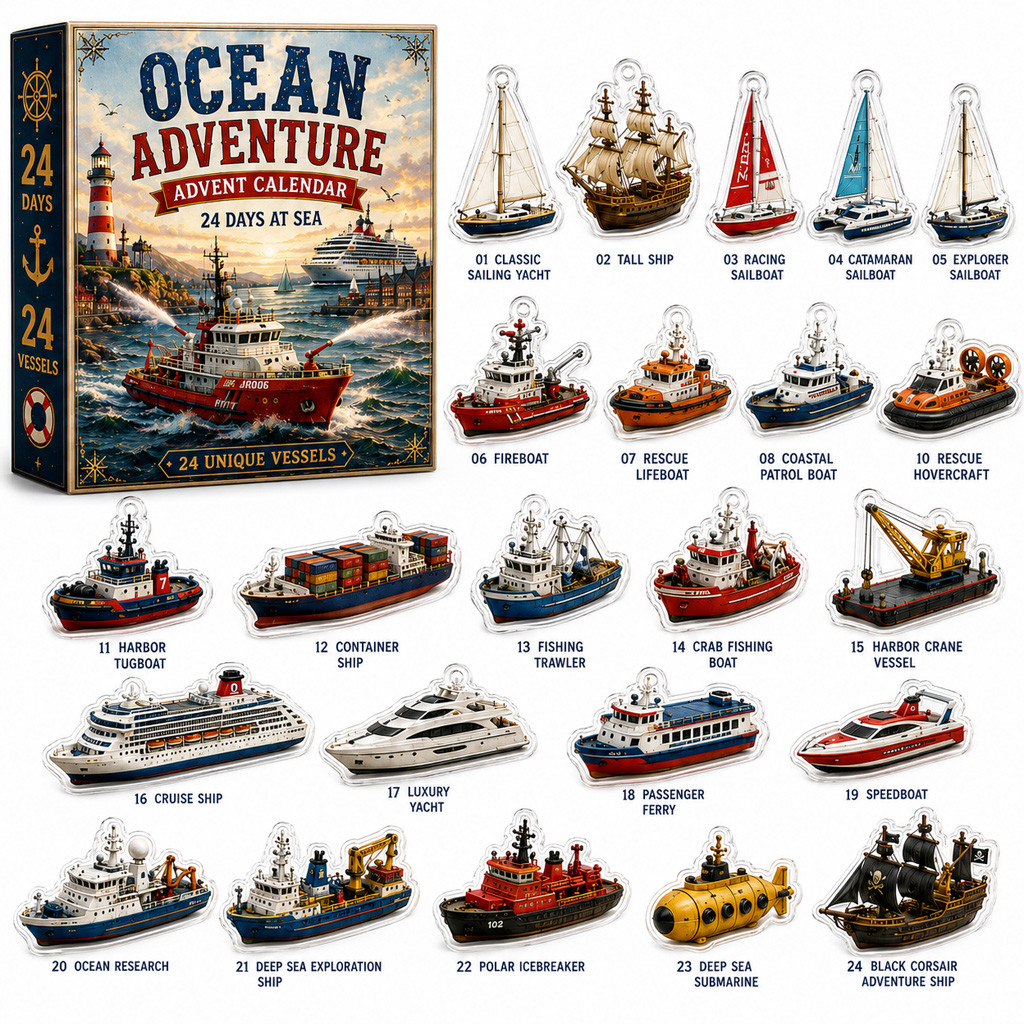 Captain Jack Ocean Adventure Advent Calendar 2026 for Pirate and Adventure Fans