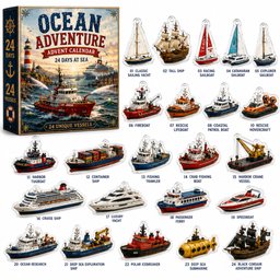 Captain Jack Ocean Adventure Advent Calendar 2026 for Pirate and Adventure Fans