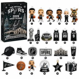 San Antonio Spurs Advent Calendar 2026 for Basketball Fans