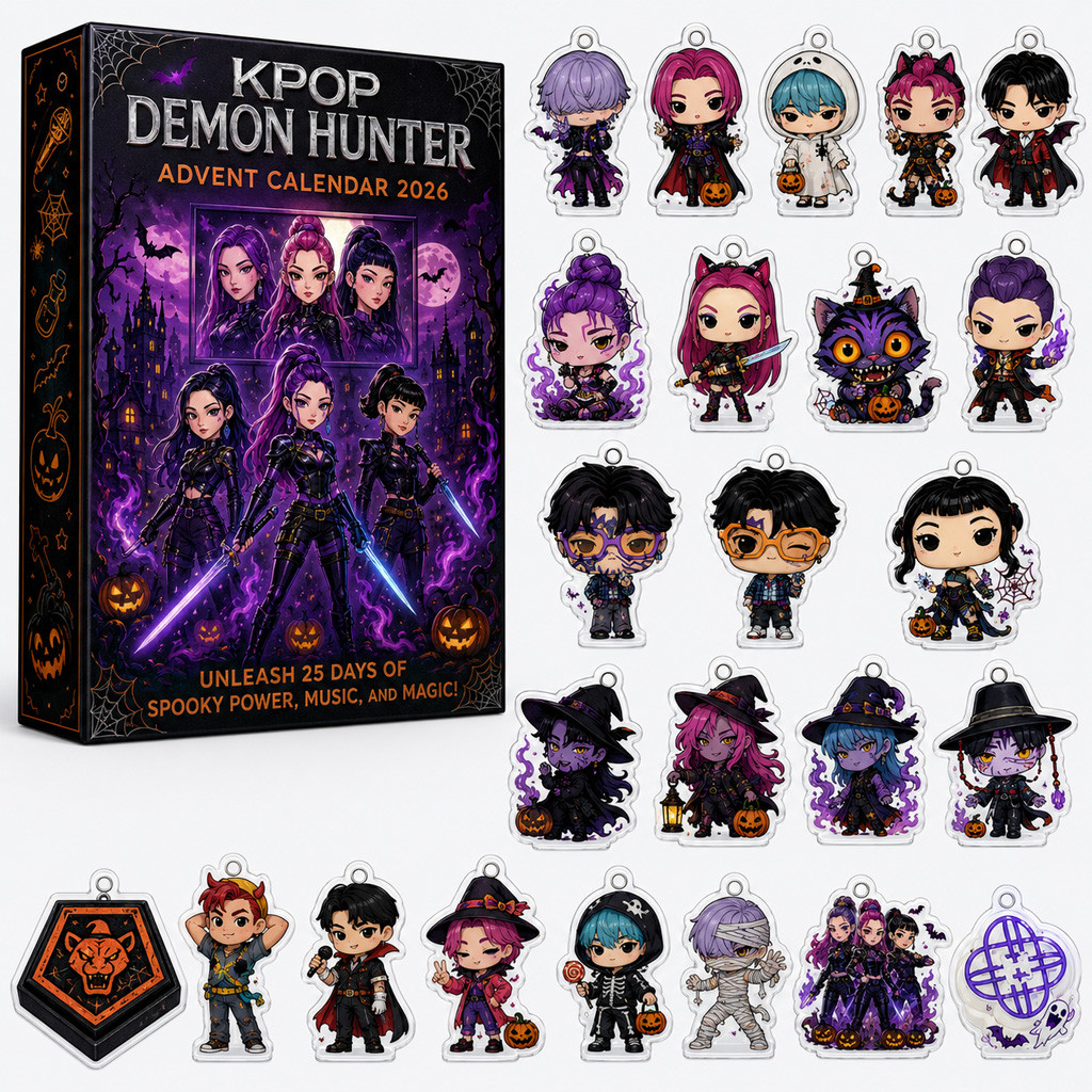 KPop Demon Hunters Halloween Advent Calendar 2026 for KPop Fans