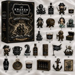 The Kraken Black Spiced Rum Advent Calendar 2026