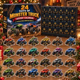 24 Days of Monster Trucks Advent Calendar 2026 for Monster Truck Fans