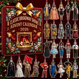Classic Broadway Shows Advent Calendar 2026 for Broadway Fans