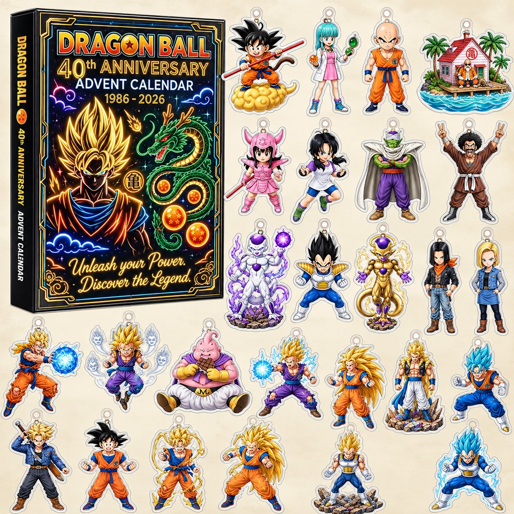 Dragon Ball Z 40th Anniversary Advent Calendar 2026 for Dragon Ball Z Fans