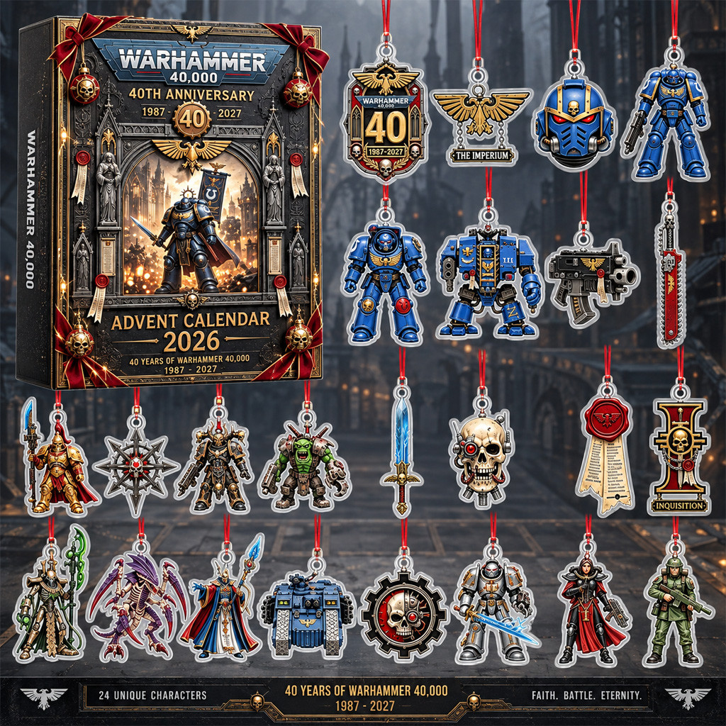Warhammer 40000 40th Anniversary 2026 Advent Calendar