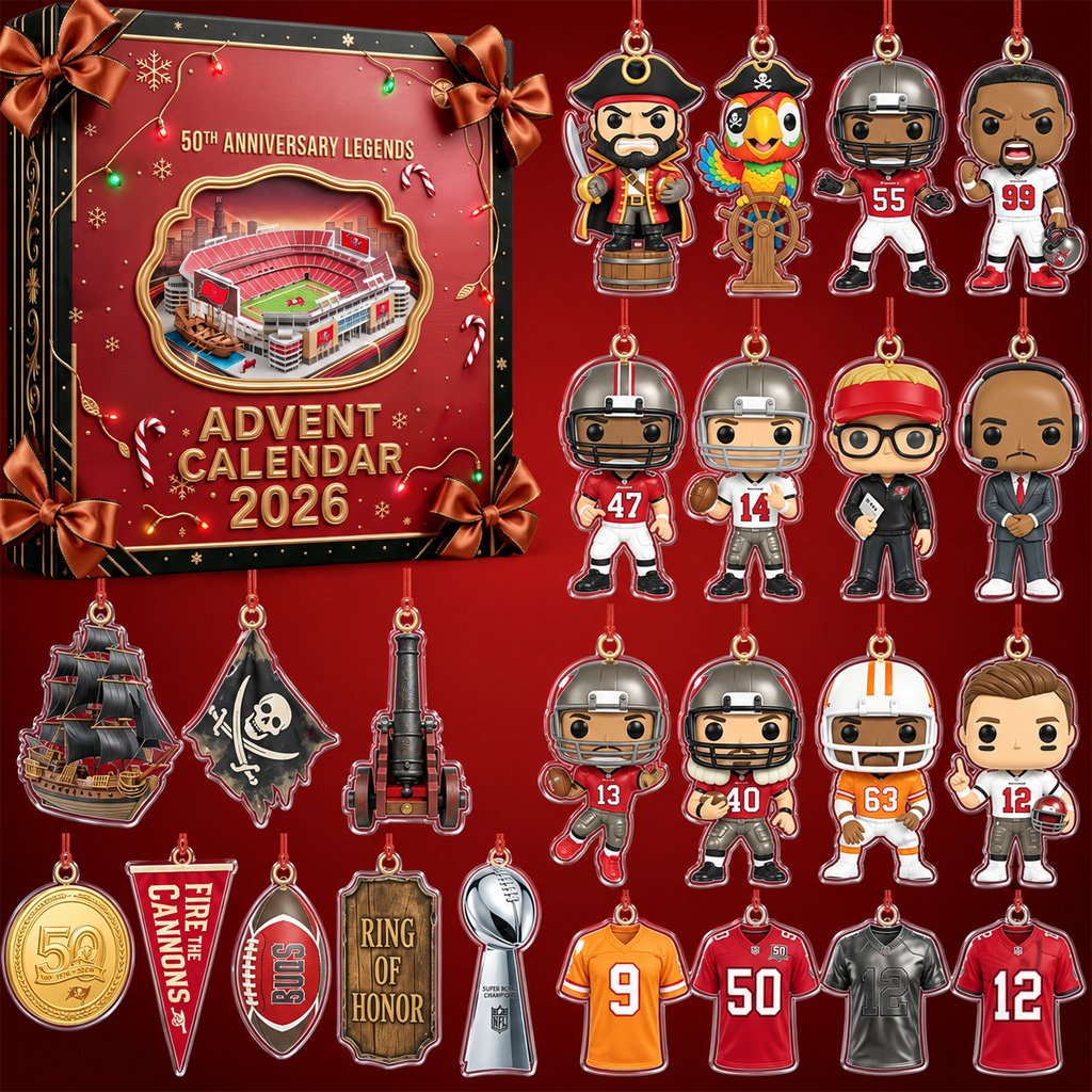 National Football League Legend 50th Anniversary 2026 Advent Calendar