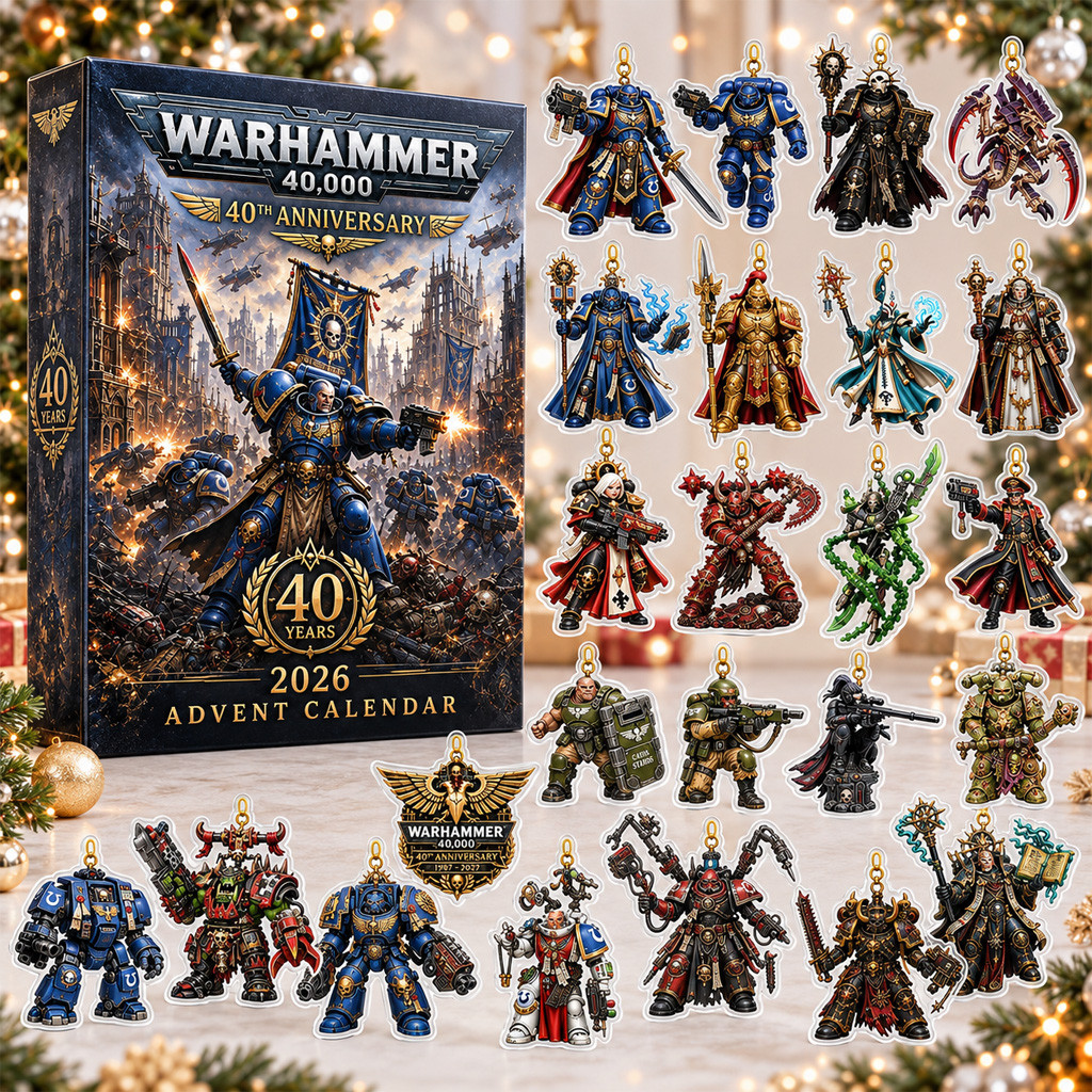 Warhammer 40K 40th Anniversary Advent Calendar 2026 for Warhammer Fans