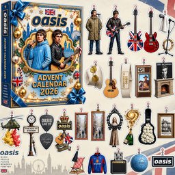 Oasis 2026 Advent Calendar Liam And Noel Gallagher