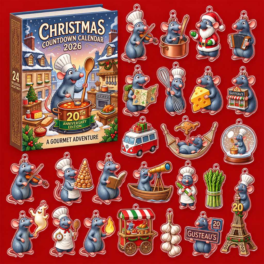 Chef Rat Gourmet Adventure 20th Anniversary Advent Calendar 2026 for Chef Rat Fans