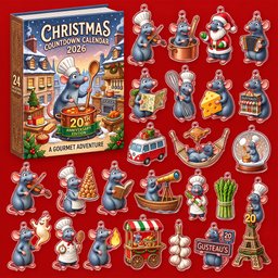 Chef Rat Gourmet Adventure 20th Anniversary Advent Calendar 2026 for Chef Rat Fans